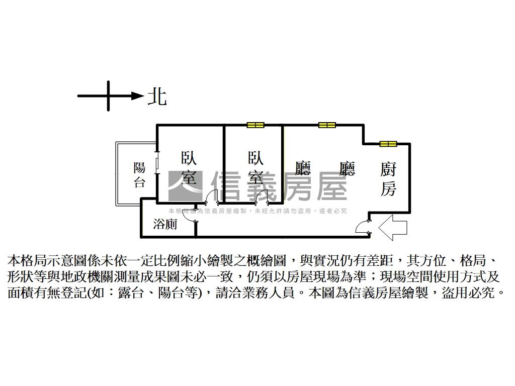 美術館隆大遇見兩房平移車房屋室內格局與周邊環境