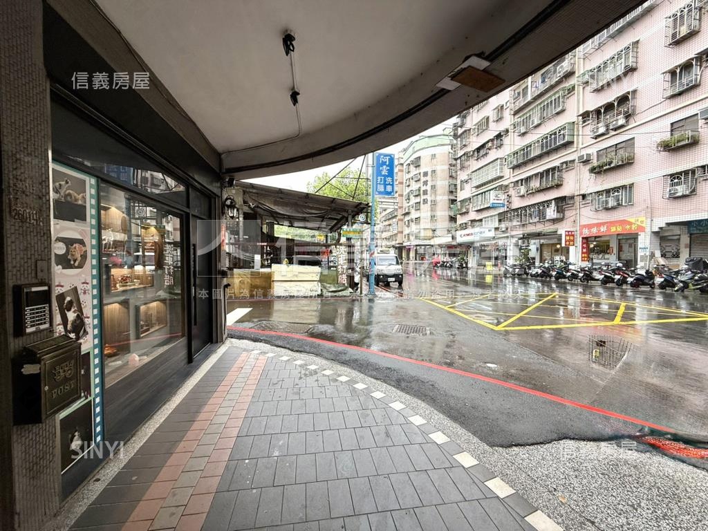 明德路三角窗優雅美店面房屋室內格局與周邊環境