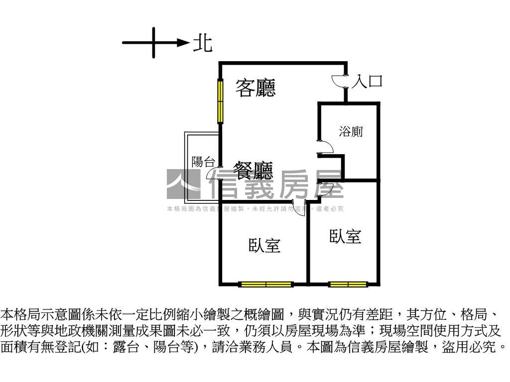 新案！福星道裝潢兩房平車房屋室內格局與周邊環境