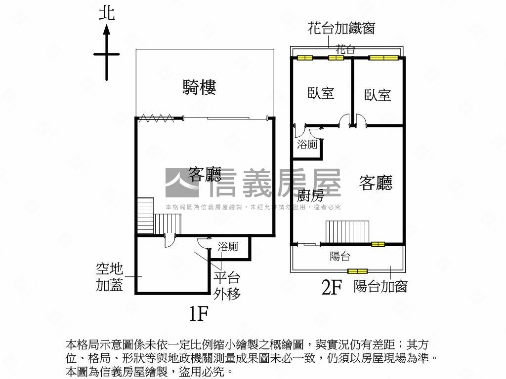 大面寬１－２樓招財店面房屋室內格局與周邊環境