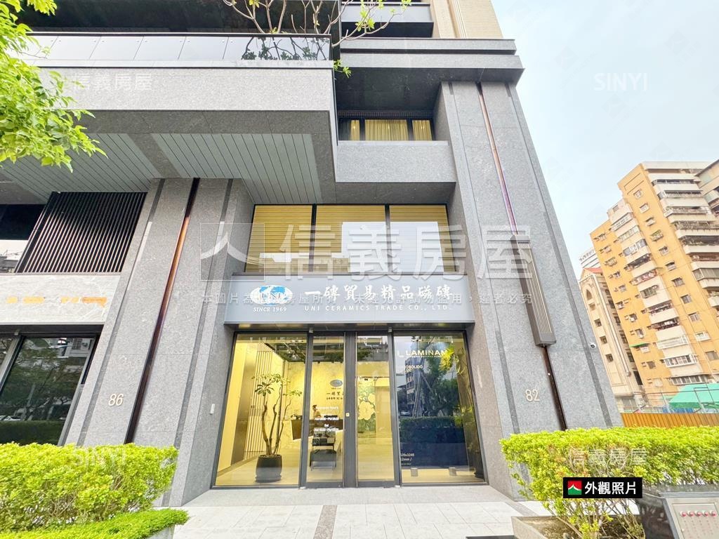 國泰Ｏ２‧角窗金店面Ｉ房屋室內格局與周邊環境