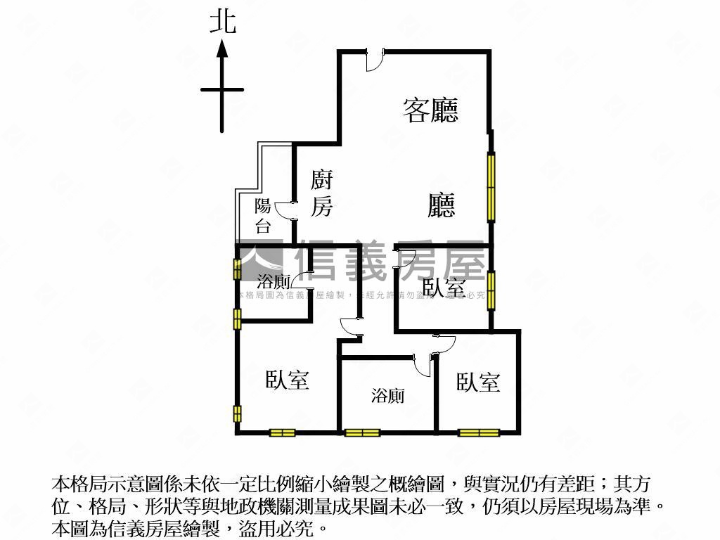 全新※西屯潮尚居三房平車房屋室內格局與周邊環境