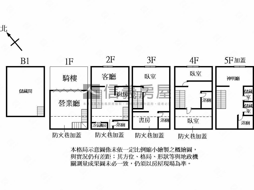 一中商圈正太平路透天旺店房屋室內格局與周邊環境