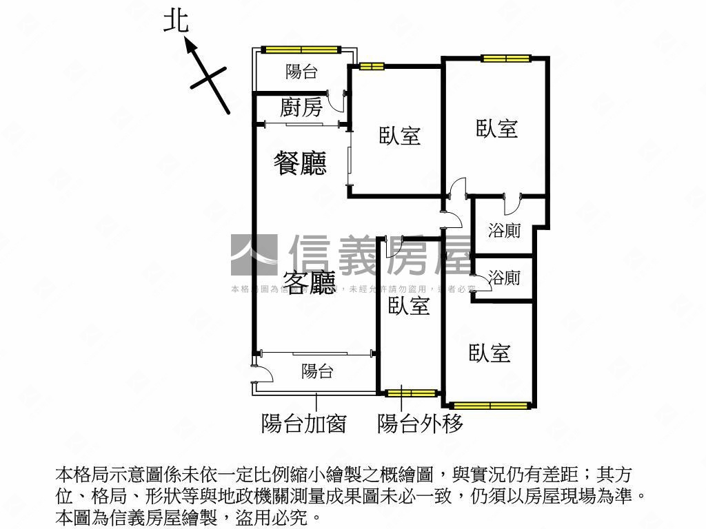 寶璽皇冠四房✨附車位房屋室內格局與周邊環境