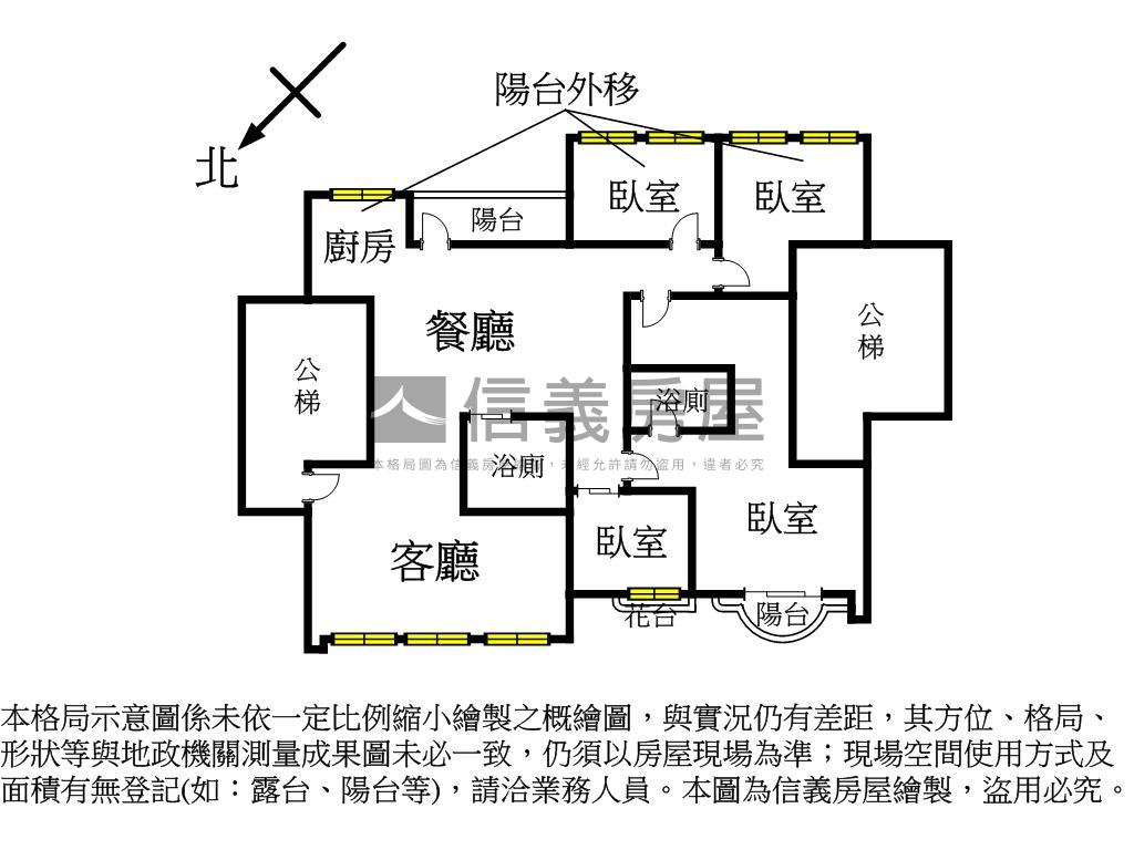 新店傳奇景觀大戶房屋室內格局與周邊環境