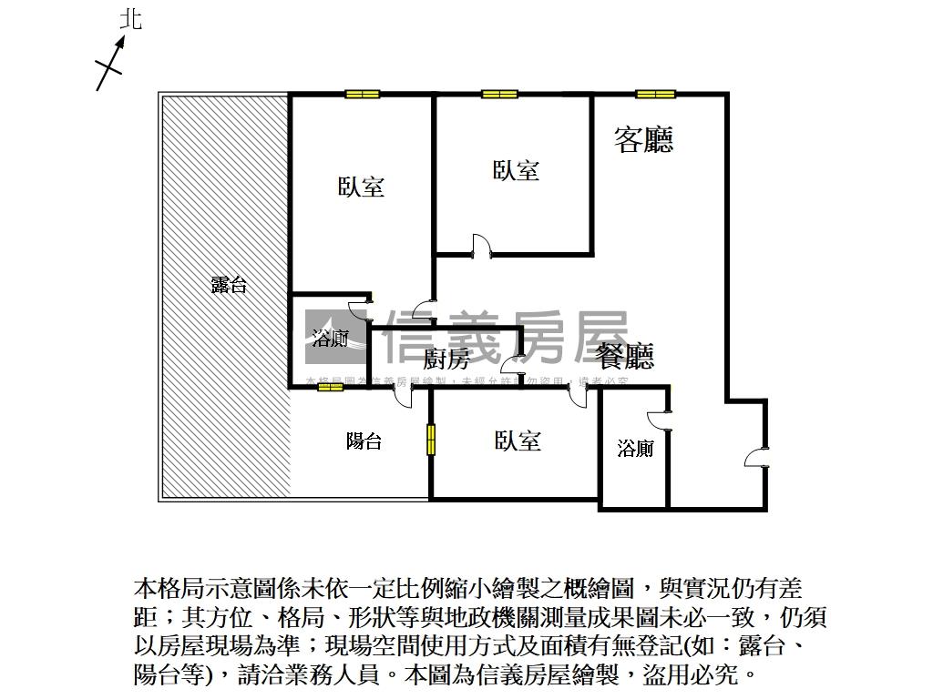 北區成大｜寧靜溫馨美三房房屋室內格局與周邊環境