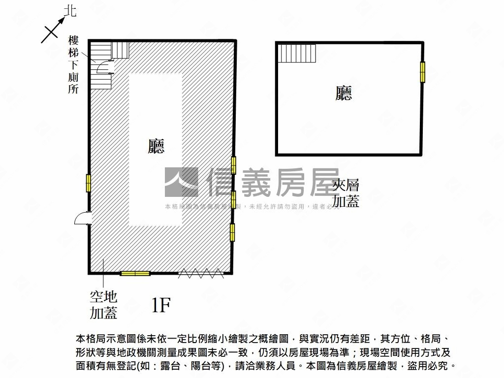 安南區鋼構倉庫有水電房屋室內格局與周邊環境