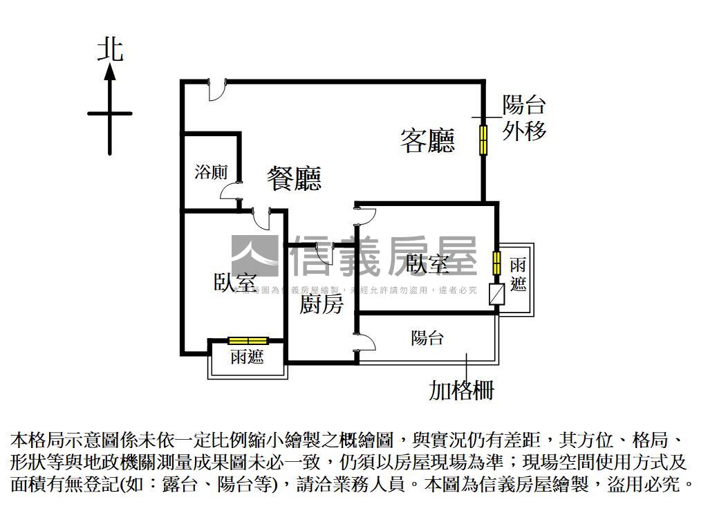 樂活市．頂樓採光兩房車位房屋室內格局與周邊環境