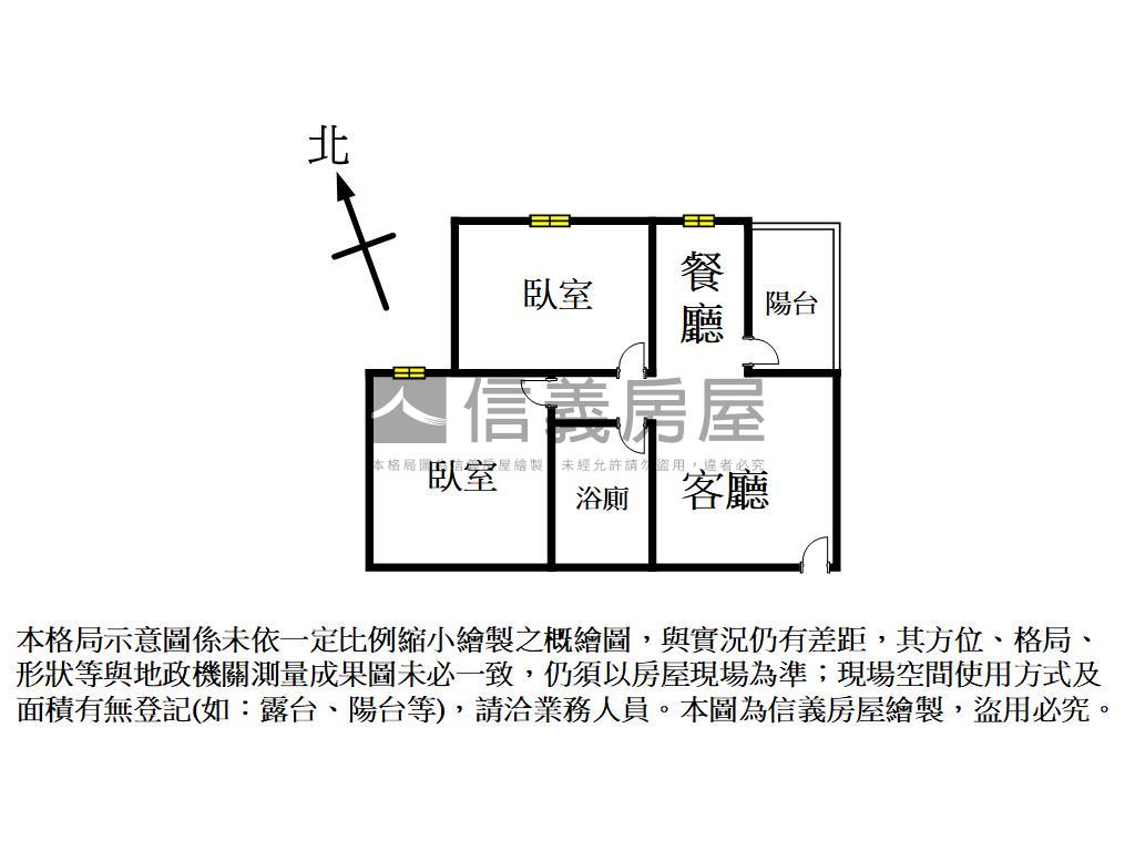 未來之丘兩房平車視野戶房屋室內格局與周邊環境