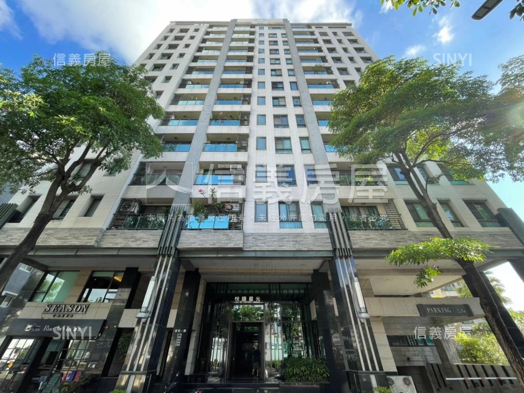 巨蛋．悅讀星光首排２＋１房屋室內格局與周邊環境