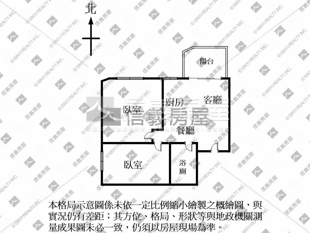 全新新碩華御２房房屋室內格局與周邊環境