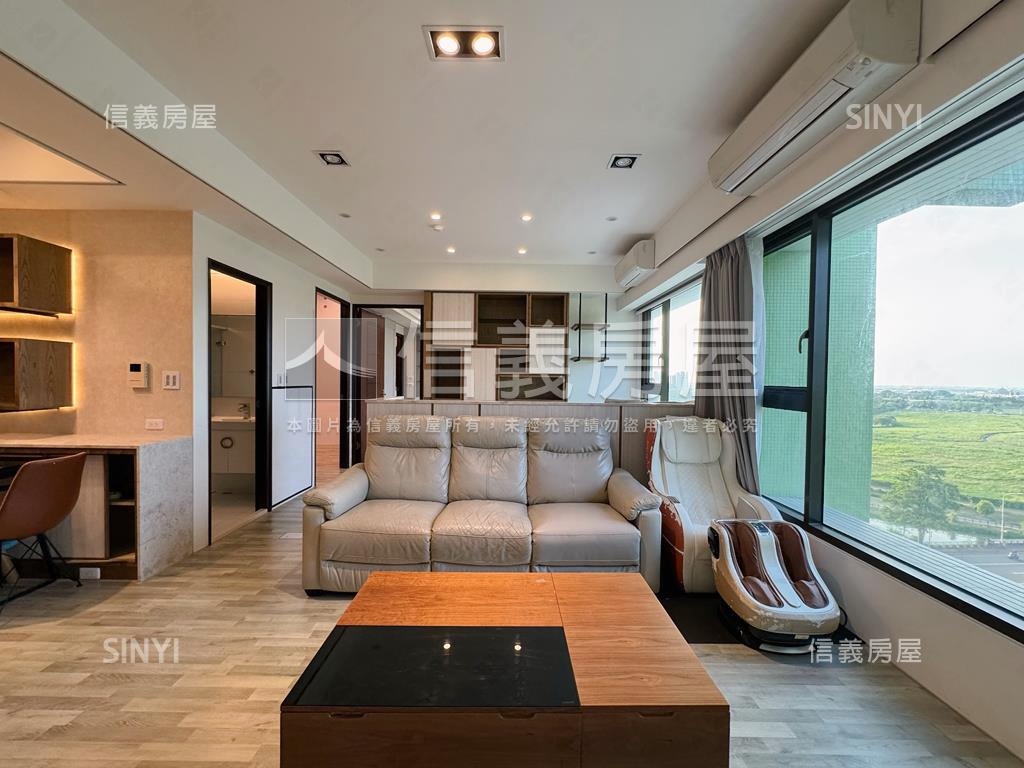 【水森林】高樓層３房平車房屋室內格局與周邊環境
