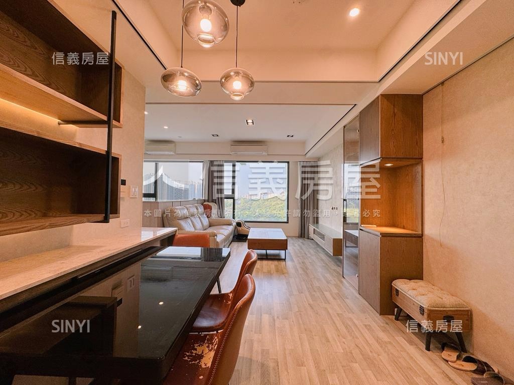 【水森林】高樓層３房平車房屋室內格局與周邊環境