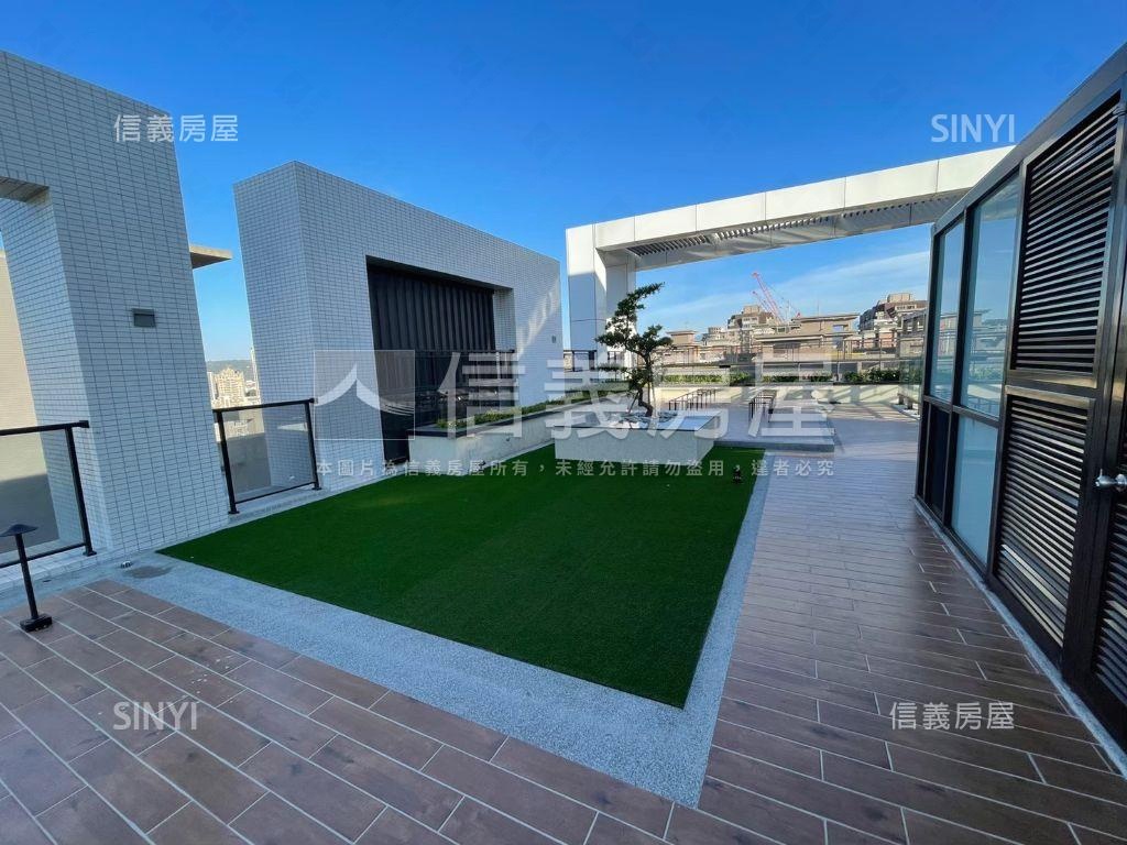 世紀行館外棟稀有露臺兩房房屋室內格局與周邊環境