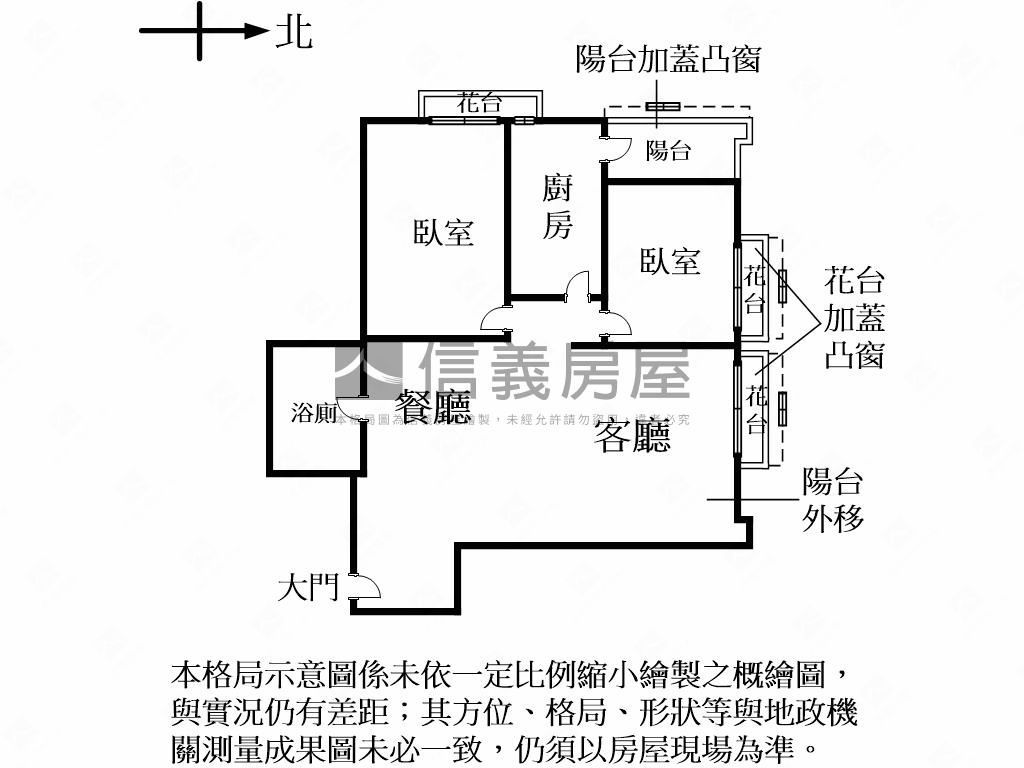 伯爵●青春嶺二房帶車位房屋室內格局與周邊環境