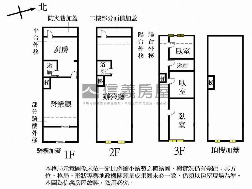 銅鑼站前稀有透天店面房屋室內格局與周邊環境