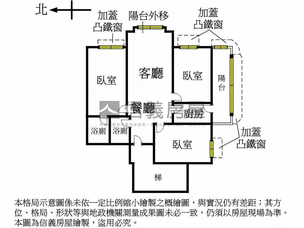 福禧花園３房附車位房屋室內格局與周邊環境