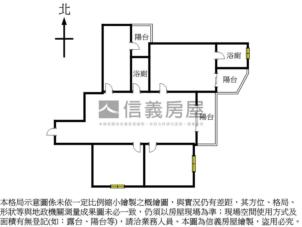 直面基隆港約４７坪大空間房屋室內格局與周邊環境