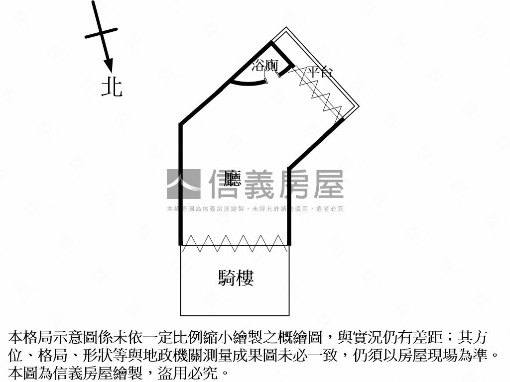 中華路上大金店面房屋室內格局與周邊環境