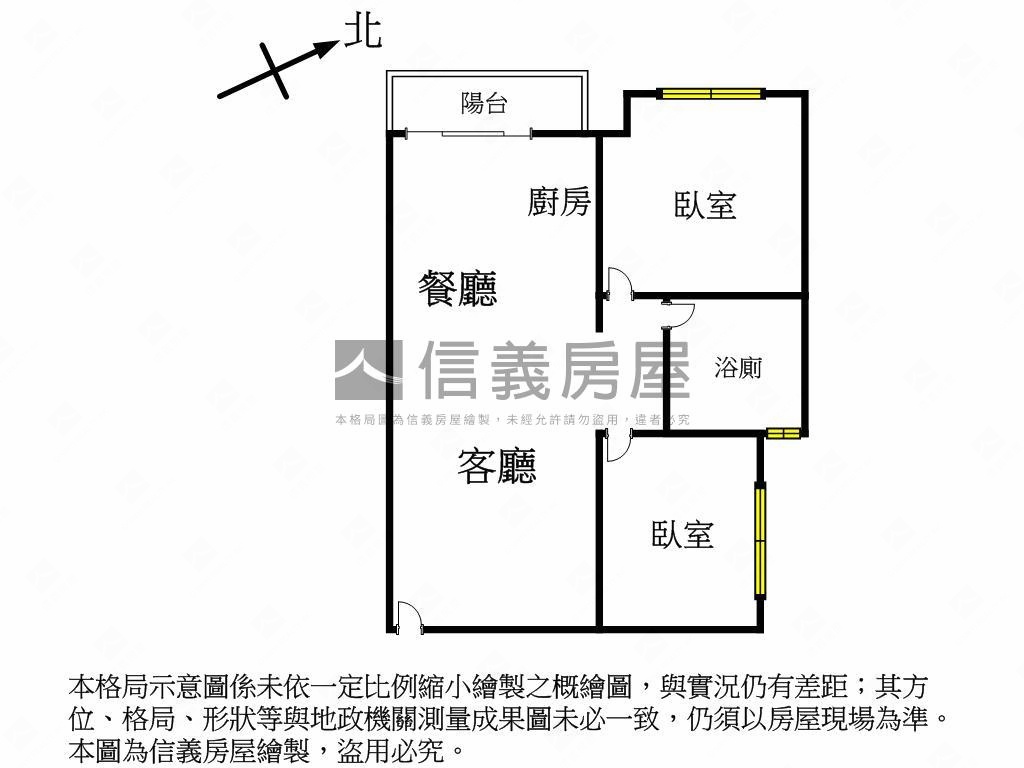 專任西區表參道兩房平車房屋室內格局與周邊環境