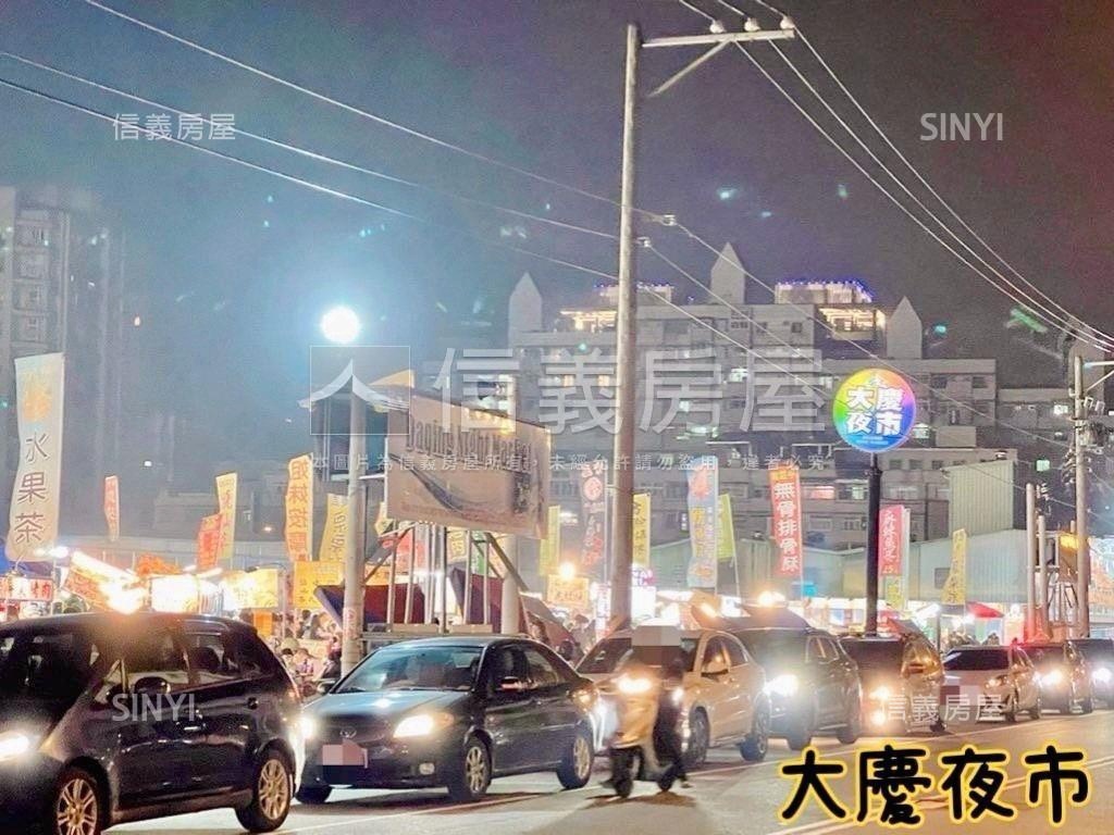 大慶商圈屋況佳次頂大兩房房屋室內格局與周邊環境