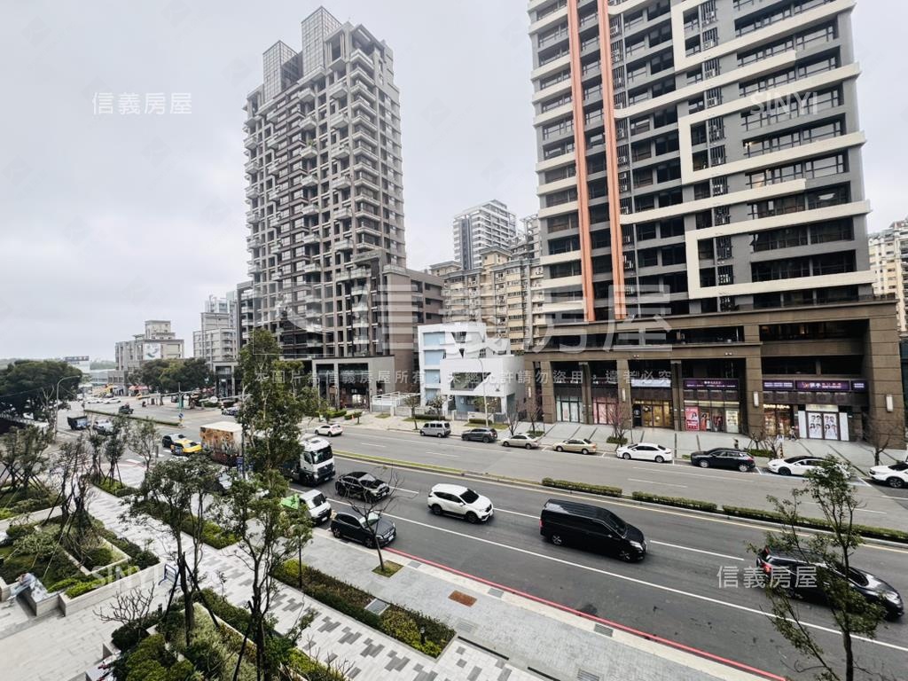 築禾忠孝苑二房平面車位房屋室內格局與周邊環境