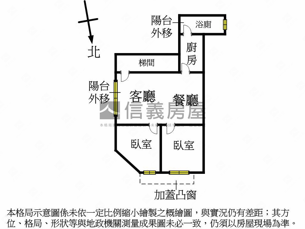 天母黃金２樓面樹海房屋室內格局與周邊環境