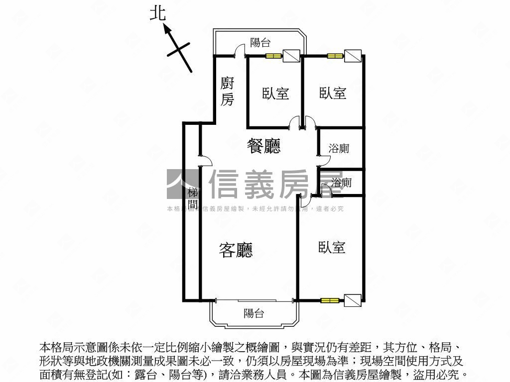 夯！捷運旁視野美三房平車房屋室內格局與周邊環境
