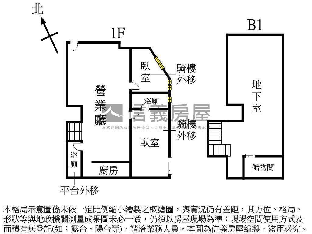 近捷運大面寬精美裝潢角店房屋室內格局與周邊環境