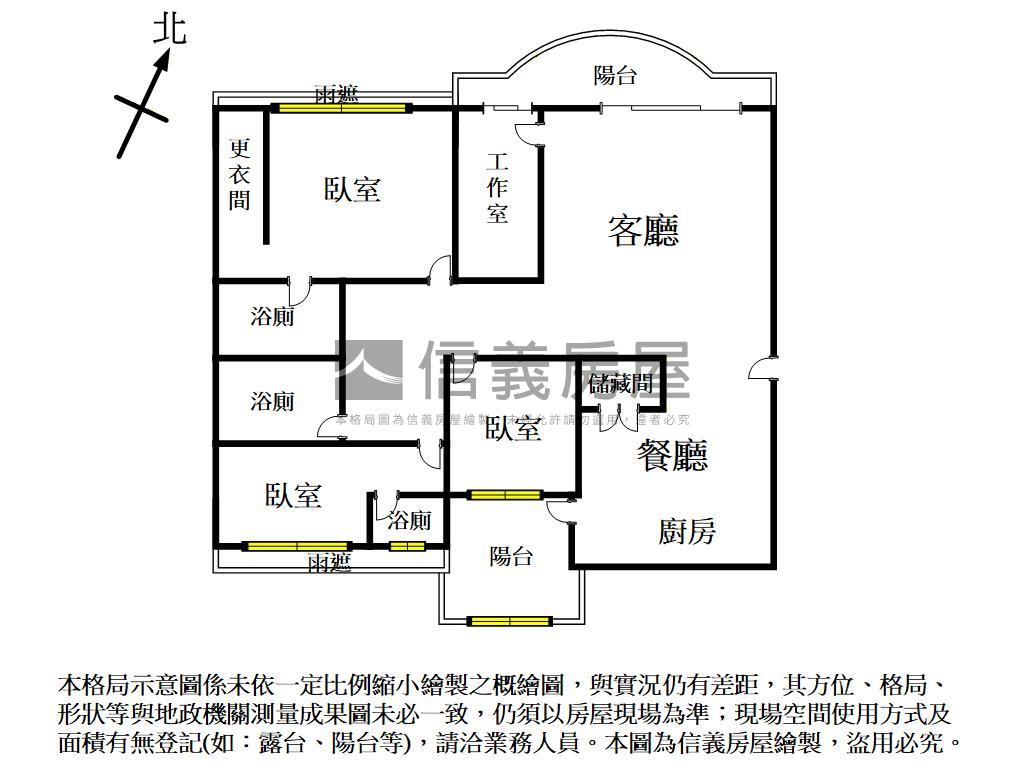 群英會稀有３＋１雙車位房屋室內格局與周邊環境
