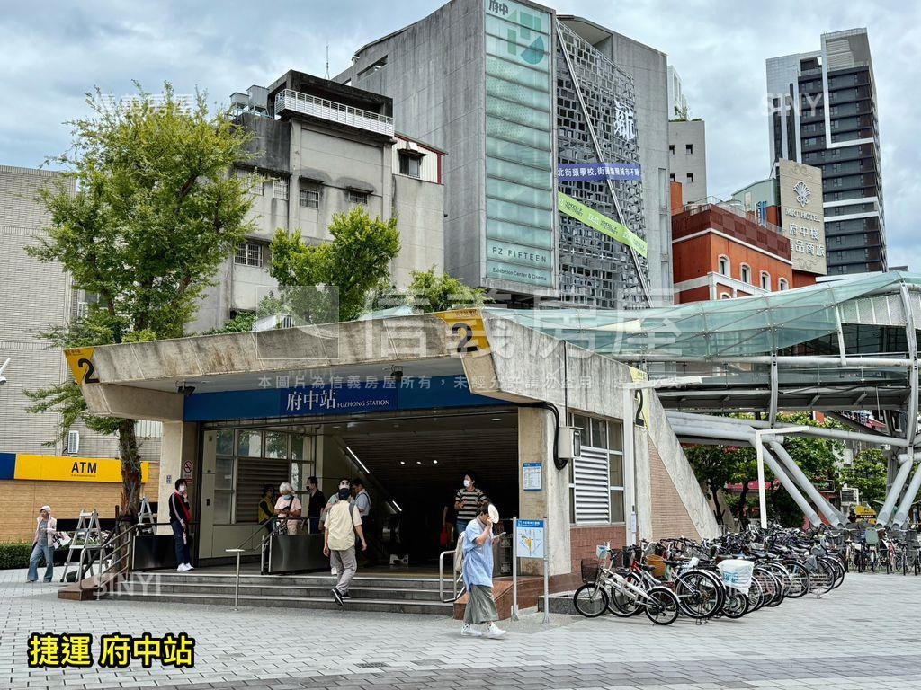 府中站捷運電梯華廈房屋室內格局與周邊環境