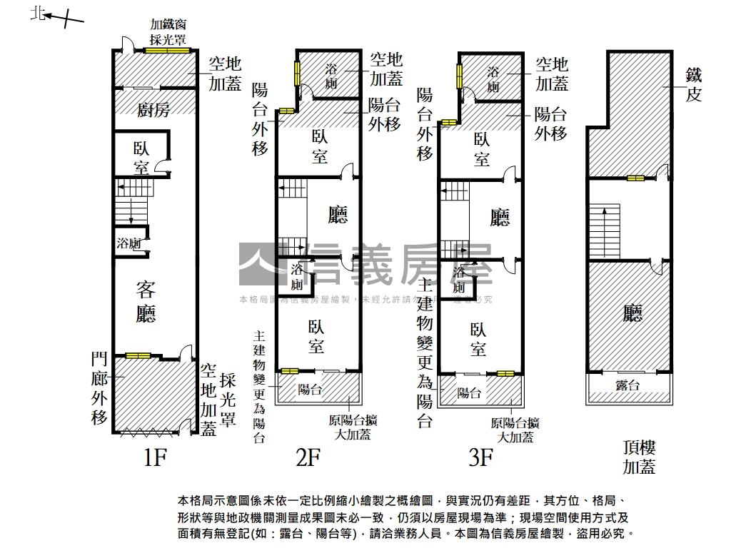 新化鬧區臨路孝親墅房屋室內格局與周邊環境