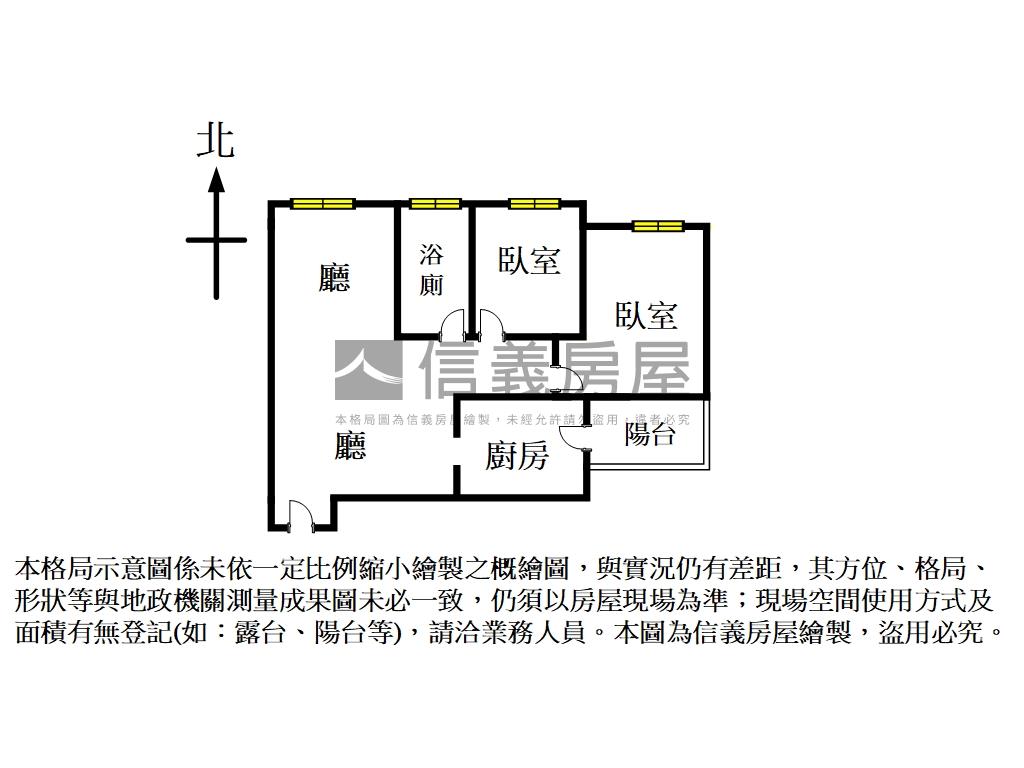 高樓閃亮捷市達房屋室內格局與周邊環境