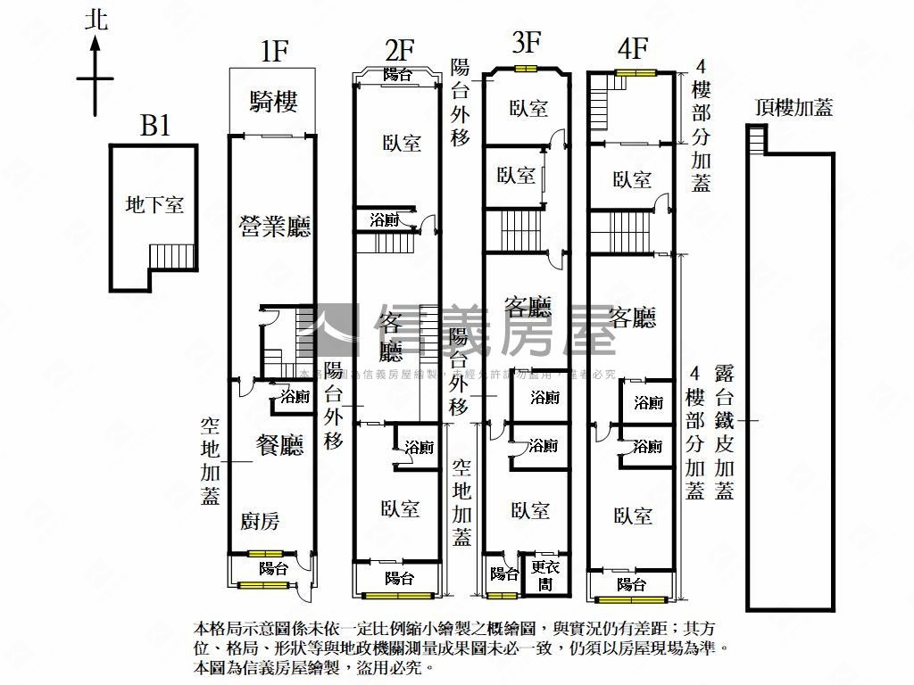 東區面公園活路大透天房屋室內格局與周邊環境