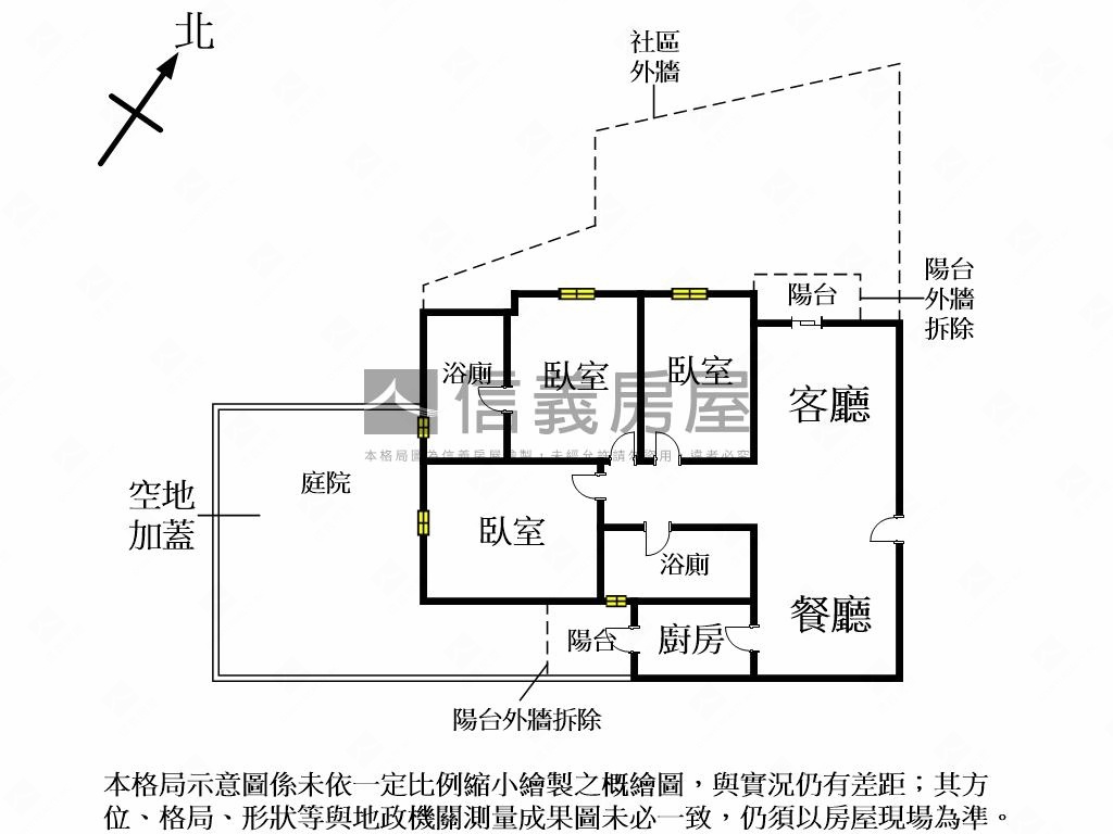 璞森晴隱密宅房屋室內格局與周邊環境