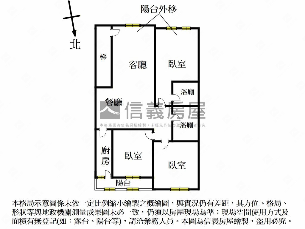 專任～萬隆捷運旁方正三房房屋室內格局與周邊環境