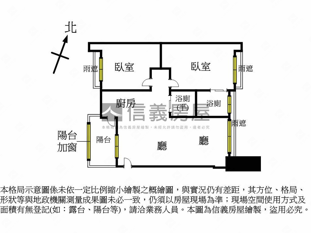 力麒青春高樓兩房車位房屋室內格局與周邊環境