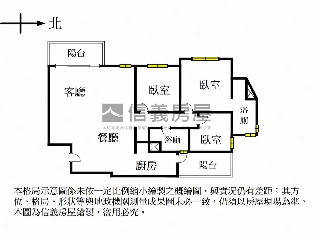 信義文華山景１０１房屋室內格局與周邊環境