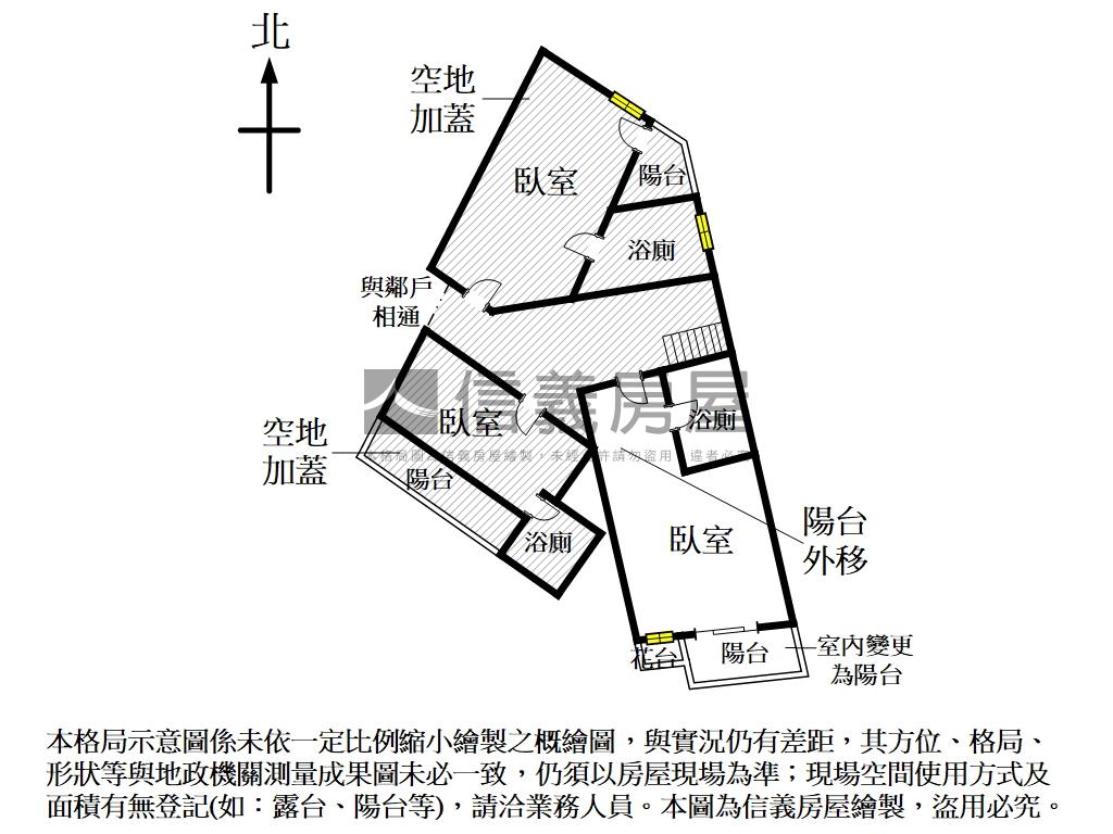 ⭐寓見幸福⭐１＋２套房房屋室內格局與周邊環境
