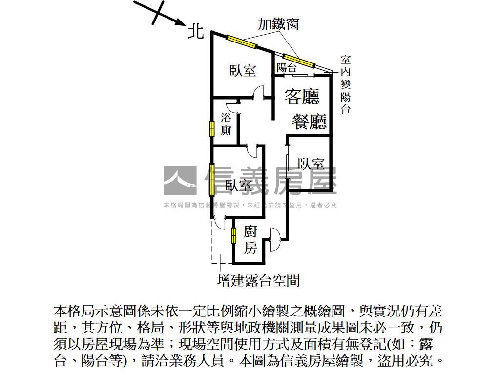 中庸街｜公寓貳樓房屋室內格局與周邊環境