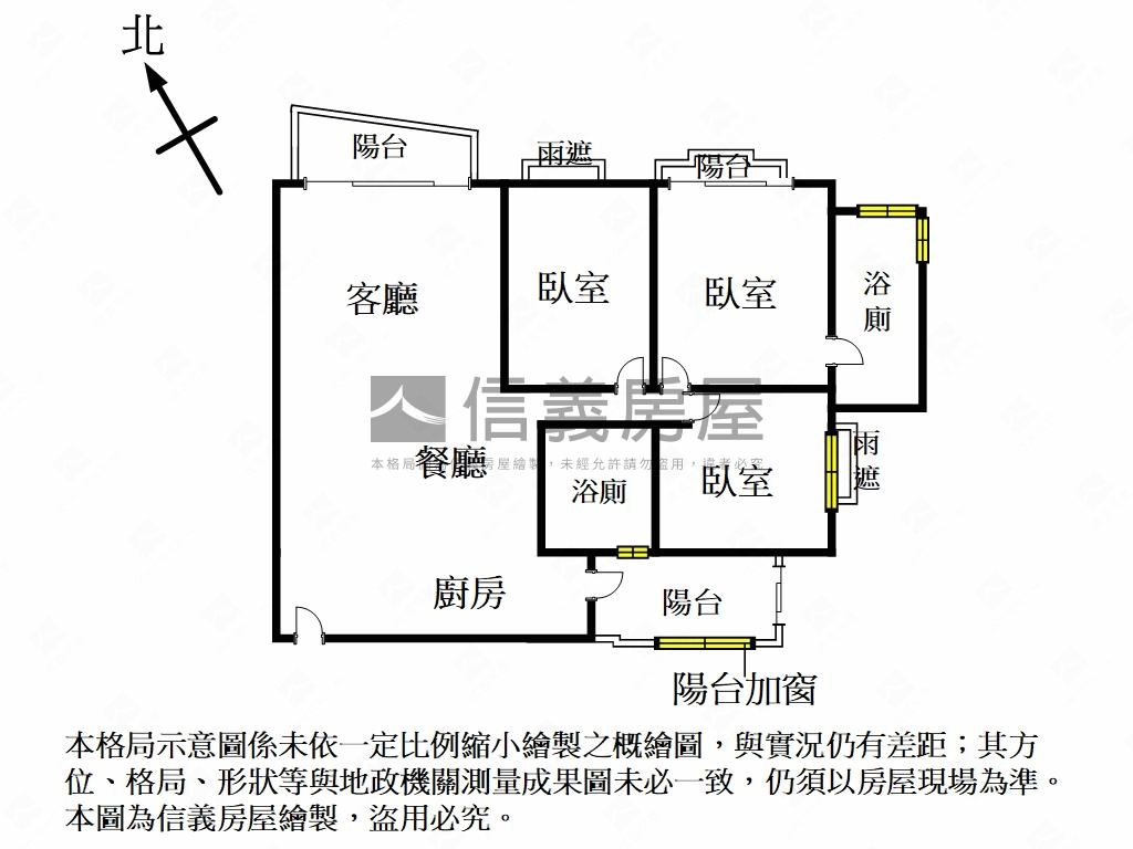 高鐵君天下｜大三房雙車位房屋室內格局與周邊環境