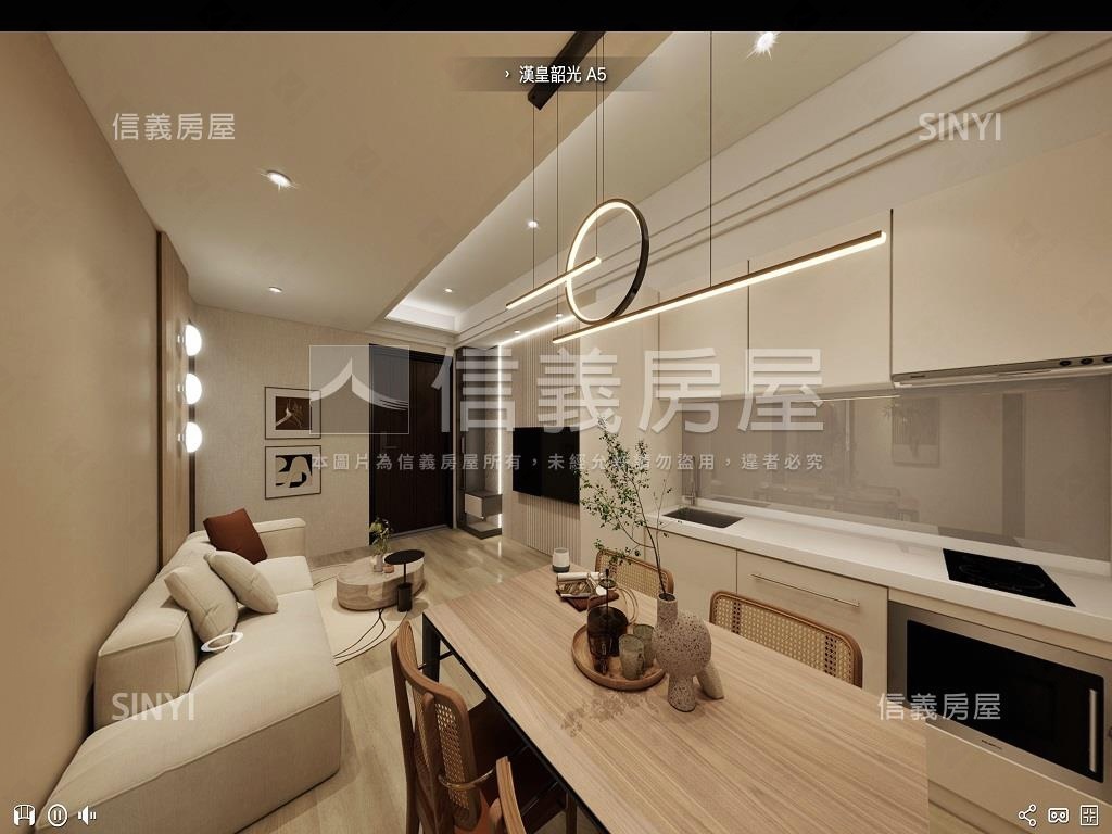 漢皇韶光河岸２房房屋室內格局與周邊環境