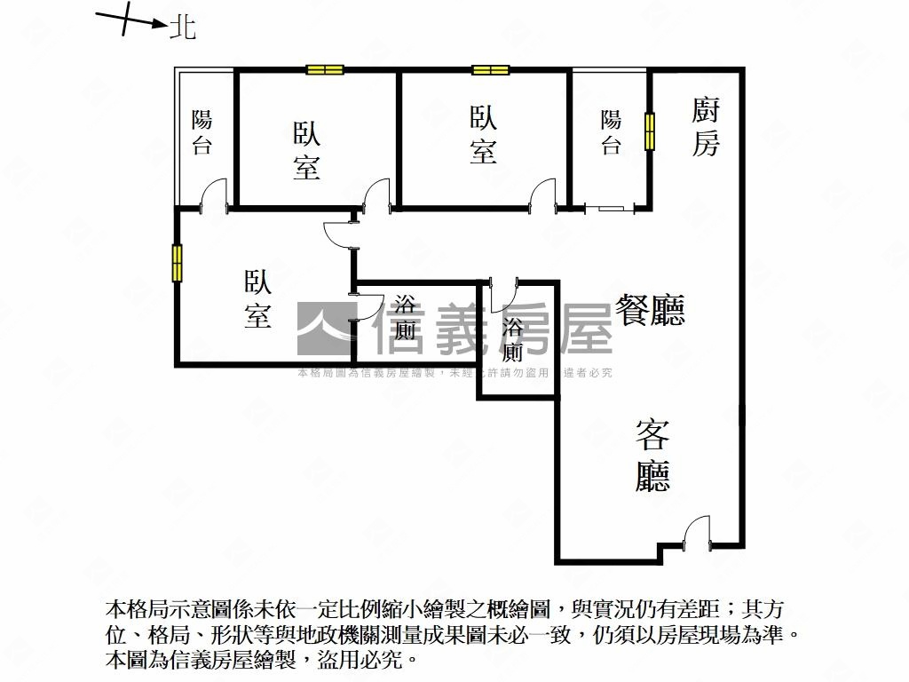 ㊝小王子★約８年｜三房車房屋室內格局與周邊環境