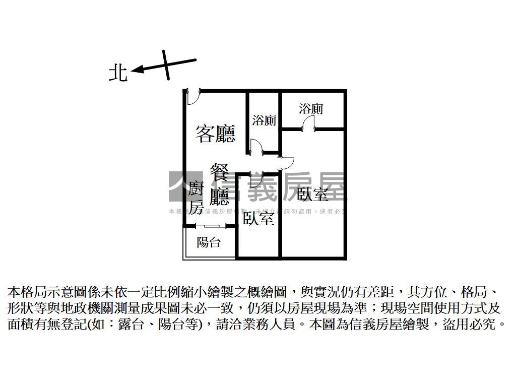 近中國醫ＢＯＴ美視野兩房房屋室內格局與周邊環境