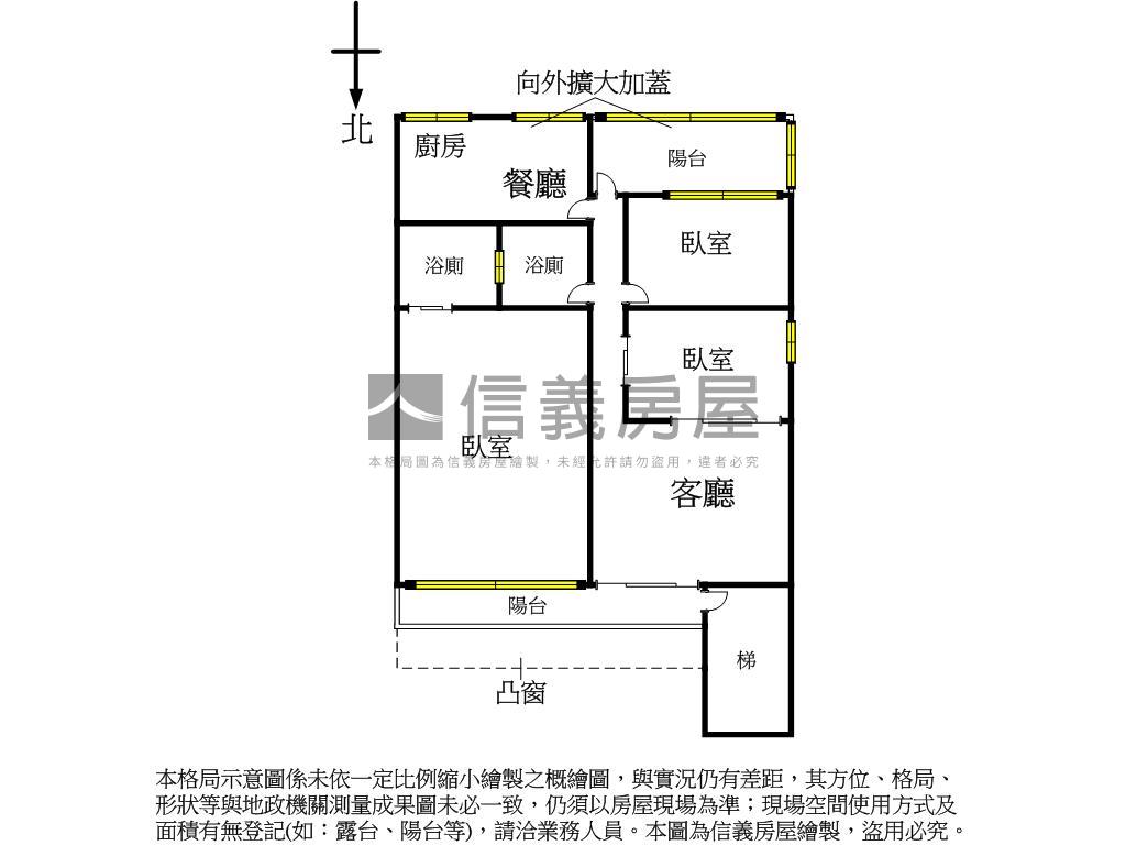 行天宮站獨棟稀有黃金２樓房屋室內格局與周邊環境