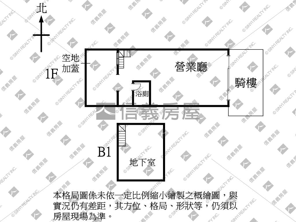 忠明南路大面寬店面房屋室內格局與周邊環境