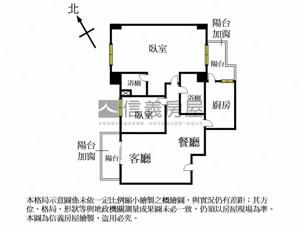 敦南ＮＴ★高樓層大兩房房屋室內格局與周邊環境