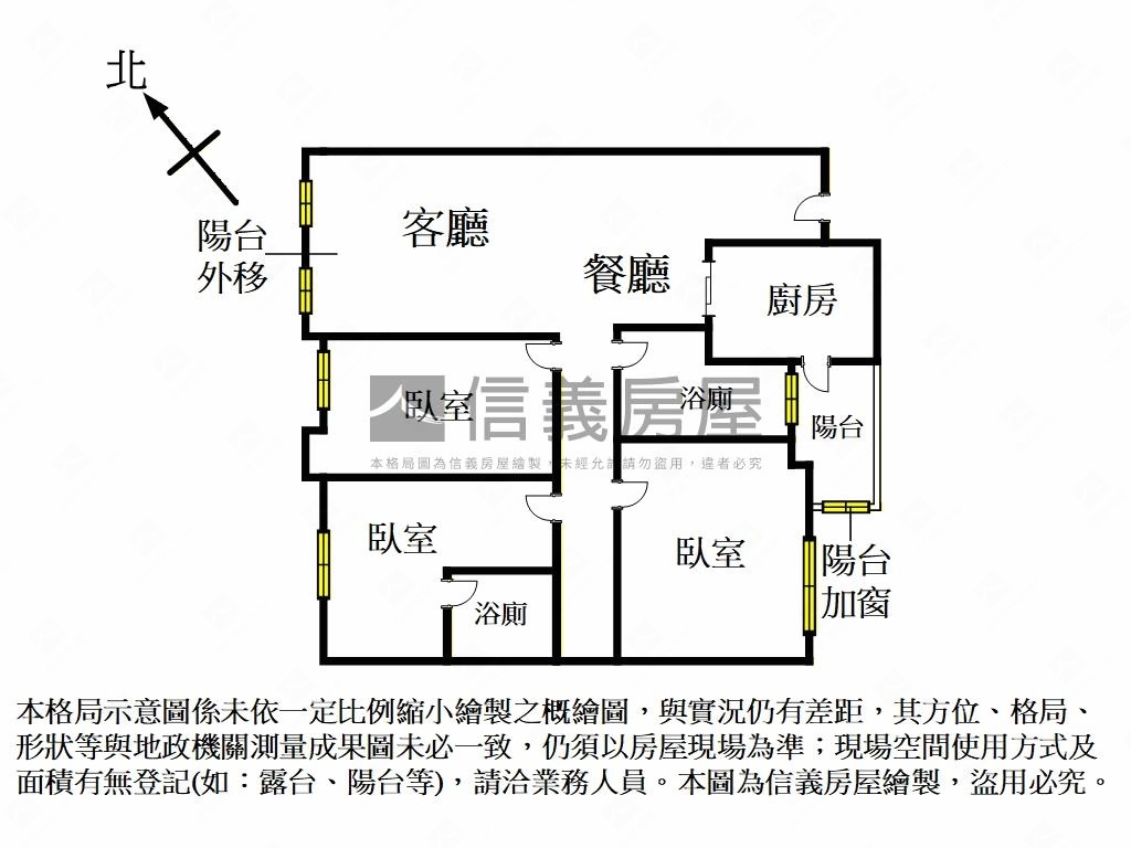 ★萬寶隆經典３房美宅房屋室內格局與周邊環境