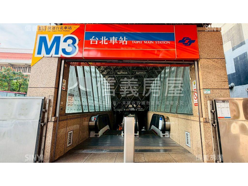 北車捷運旁商用土地房屋室內格局與周邊環境