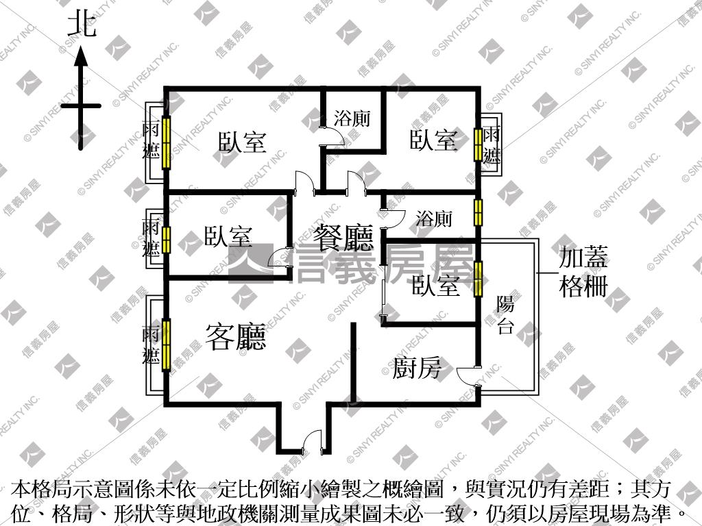 專營．捷運悅境四房裝潢屋房屋室內格局與周邊環境